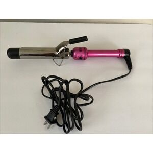 Hot Shot Tools S510326 Professional Curling Iron 5.5 X 1 In Barrel Adj Heat